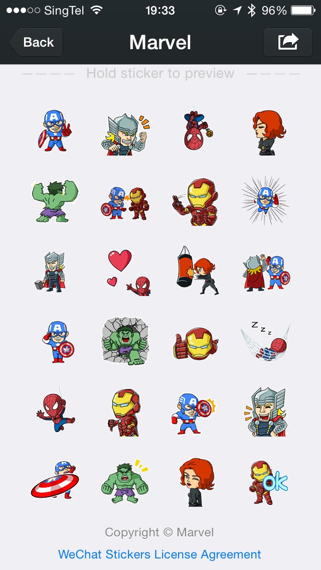 wechat stickers implications